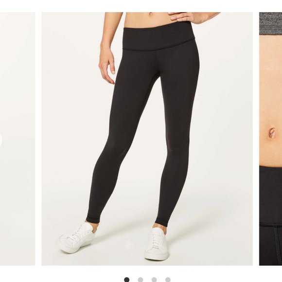 Lululemon Wunder Under tights Full-On Luon